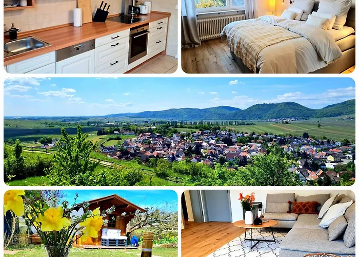 Lägenhet Im Rebennest - 3,5 Zkb Mit Terasse Und Garten An Den Weinbergen Ilbesheim bei Landau in der Pfalz